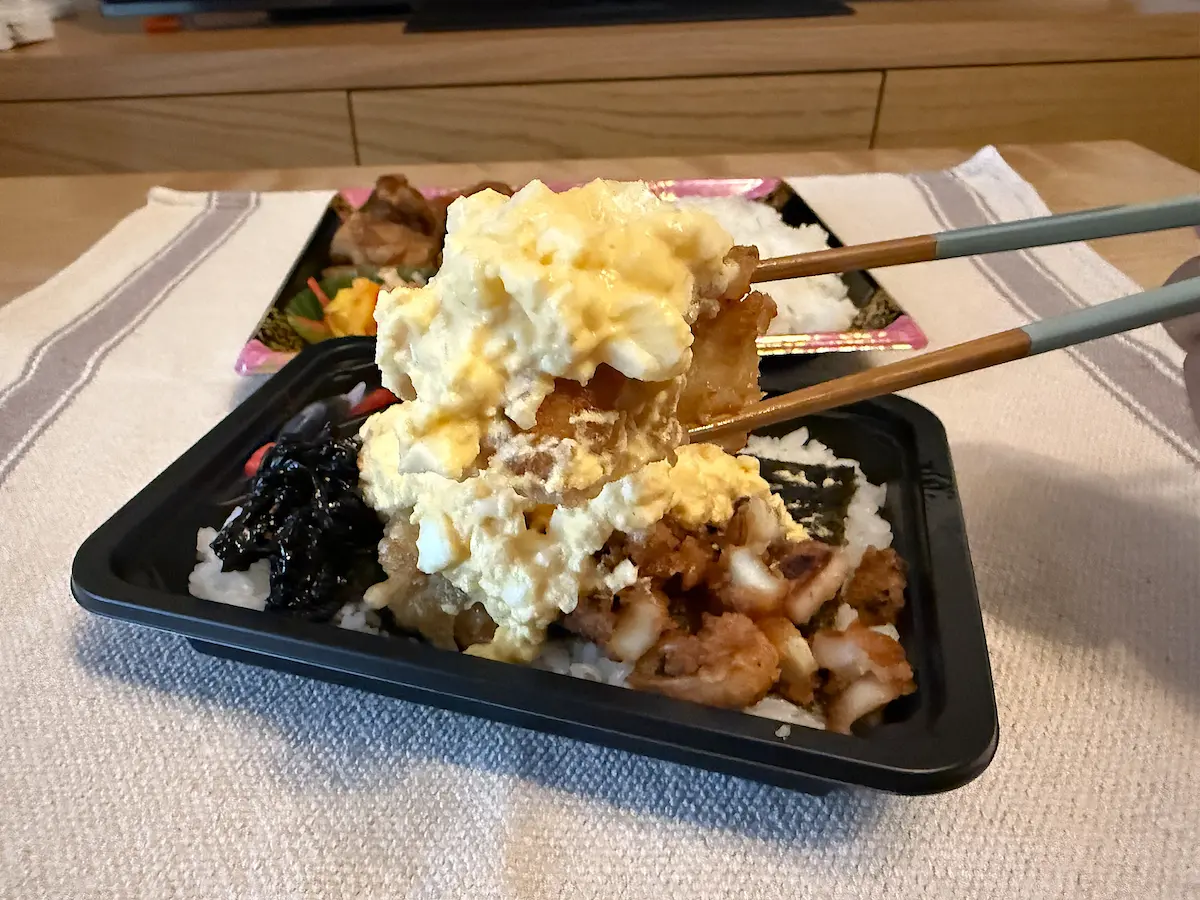 ロコキッチンのイカとりタル弁当③