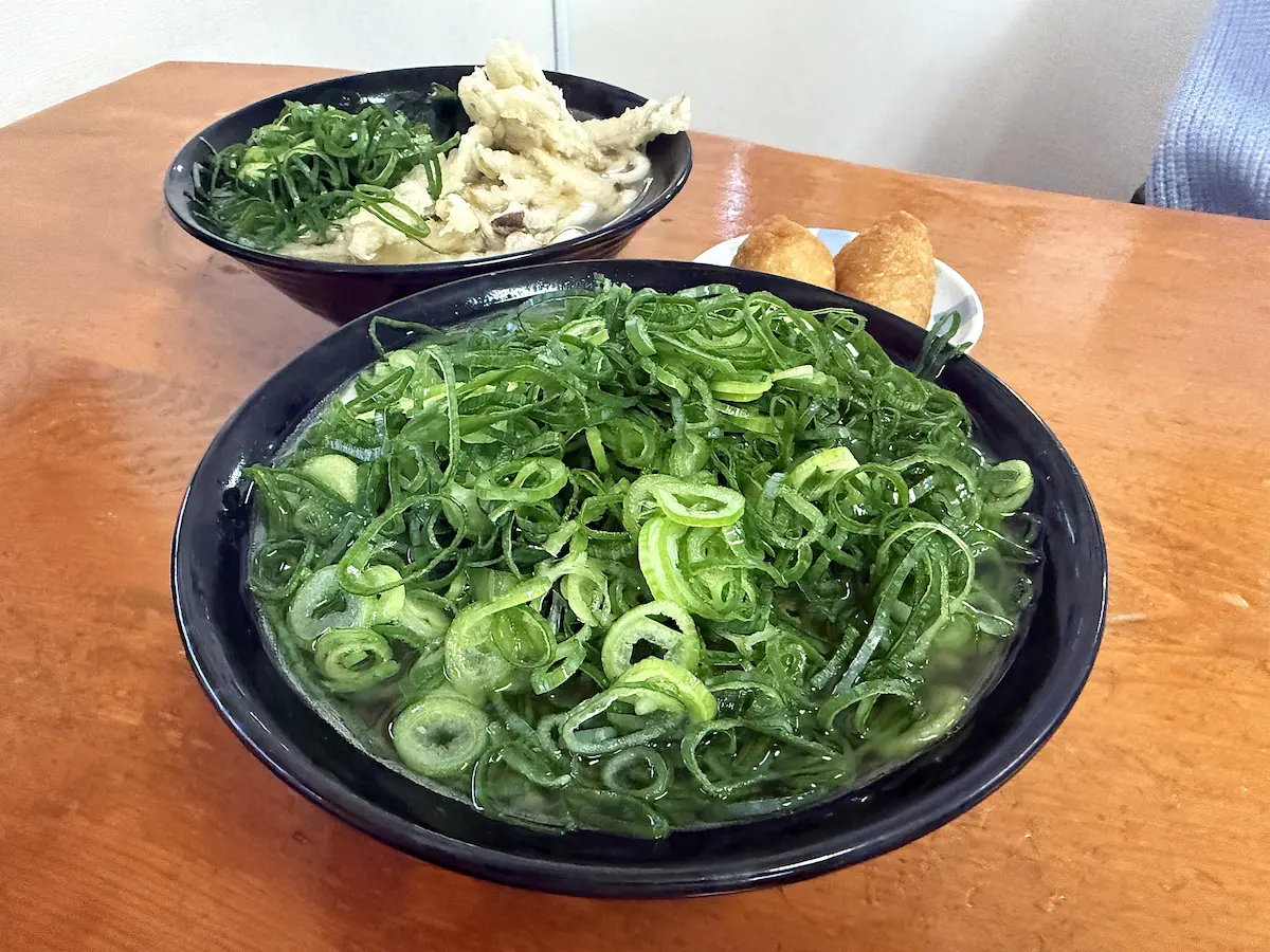 「太昌うどん」の肉うどんネギ5倍やごぼうわかめうどんたちを食べてきた！（広川町）