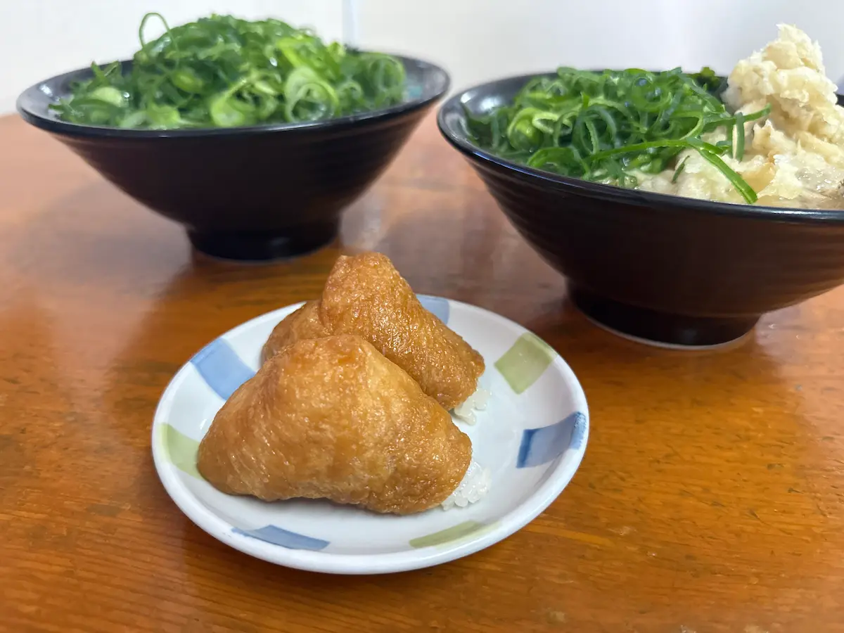 「太昌うどん」のいなり
