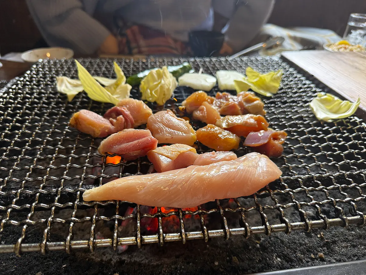 「山の民つづら」の山の民定食とまんぷく定食③