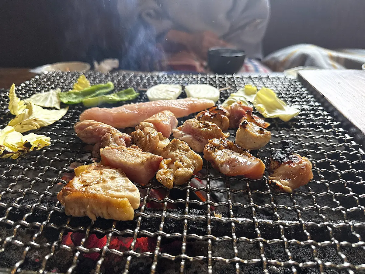 「山の民つづら」の山の民定食とまんぷく定食④