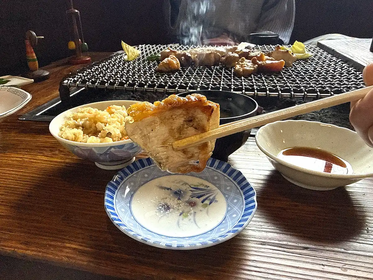 「山の民つづら」の山の民定食とまんぷく定食⑤