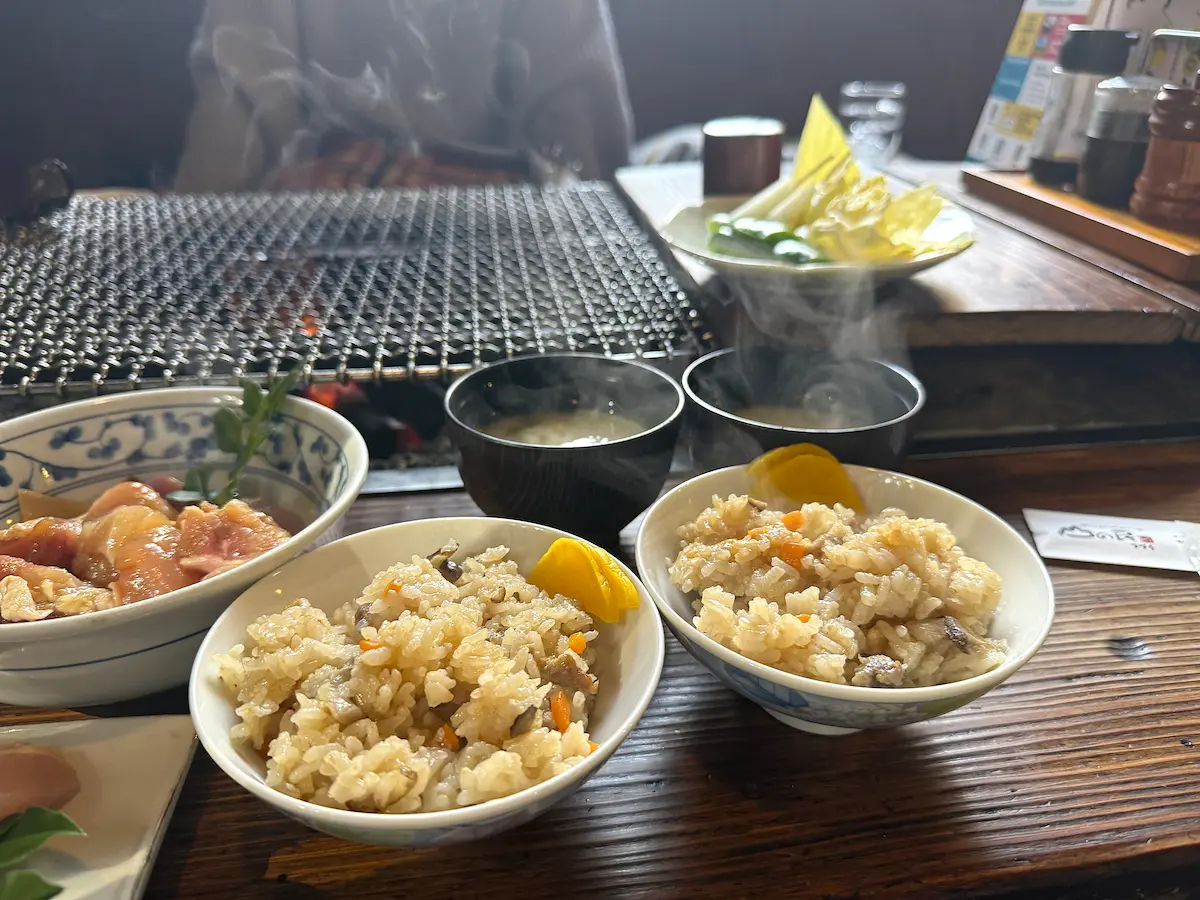 「山の民つづら」の山の民定食とまんぷく定食⑧