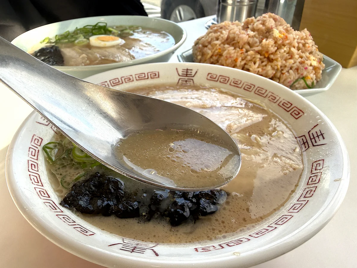 「ひろせ食堂」のラーメン①