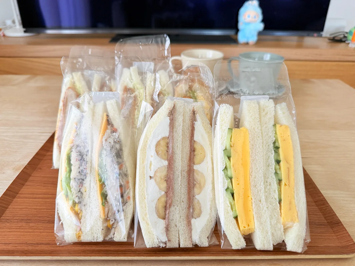 「イロハサンド」のサンドイッチたち①