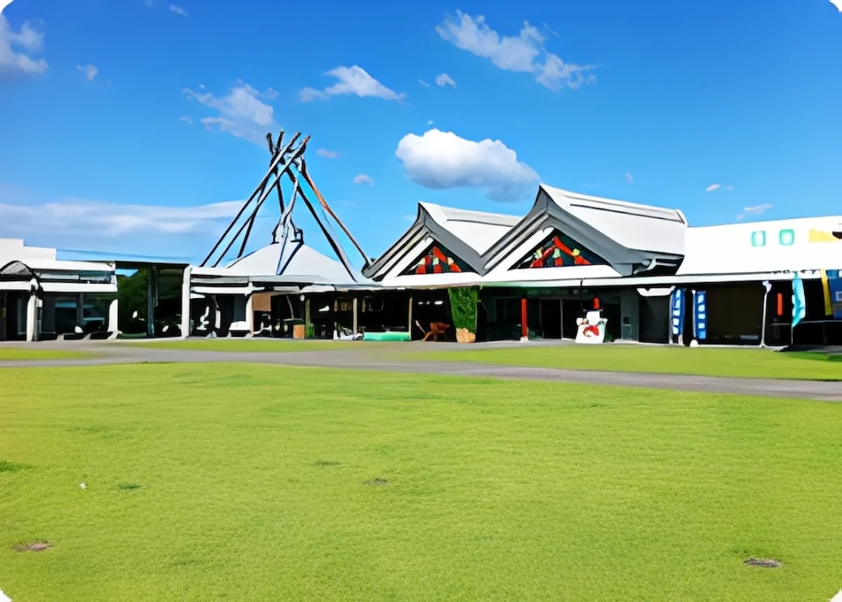 道の駅しんよしとみ遺跡前