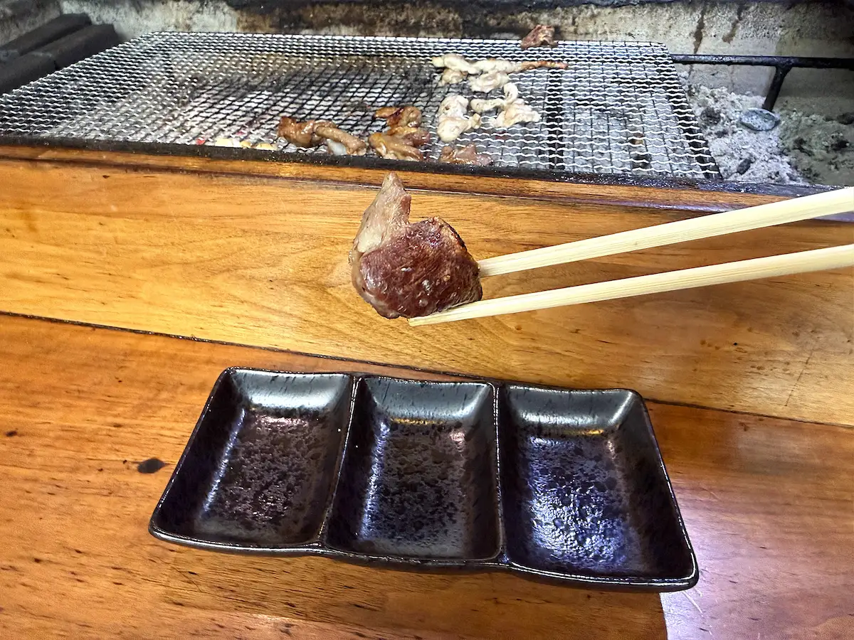 「遊の谷」の砂ズリ