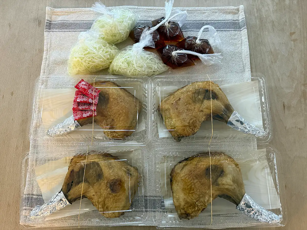 「唐揚げ 大将」のもも①