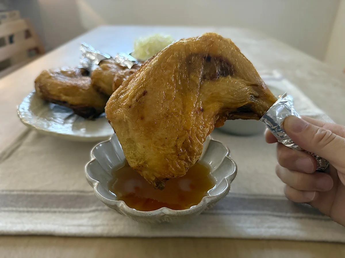 「唐揚げ 大将」のもも③