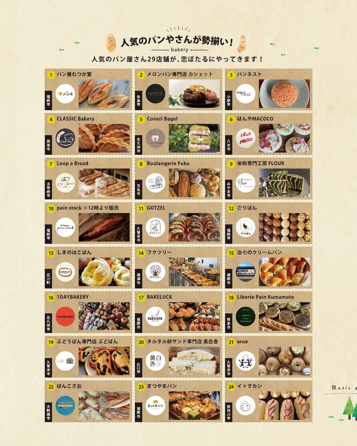 恋ぼたる「パンフェス７」の出店者①