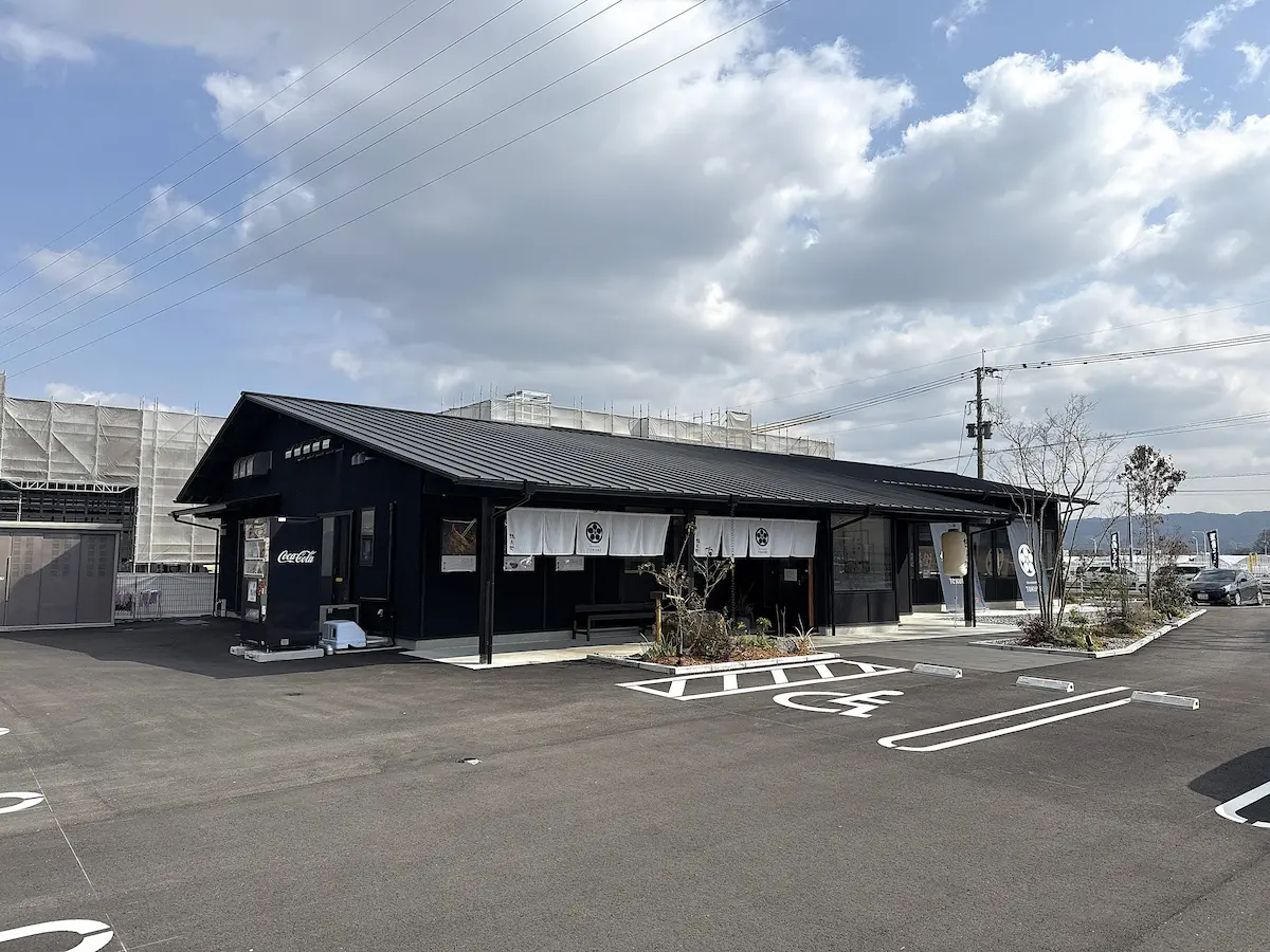 「徳兵衛うどん 筑後店」の外観