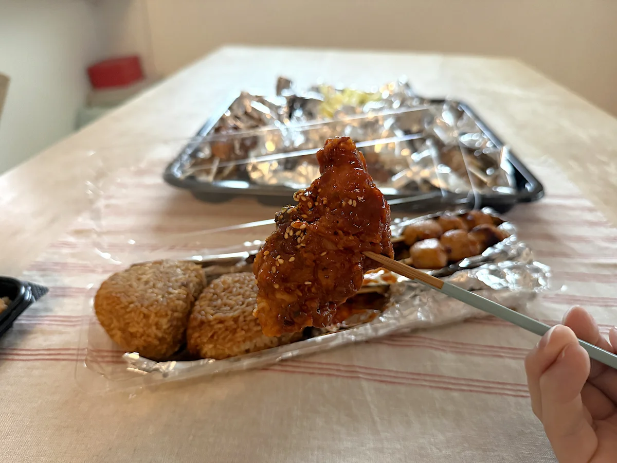「やきとり二番」のヤムニョムチキン
