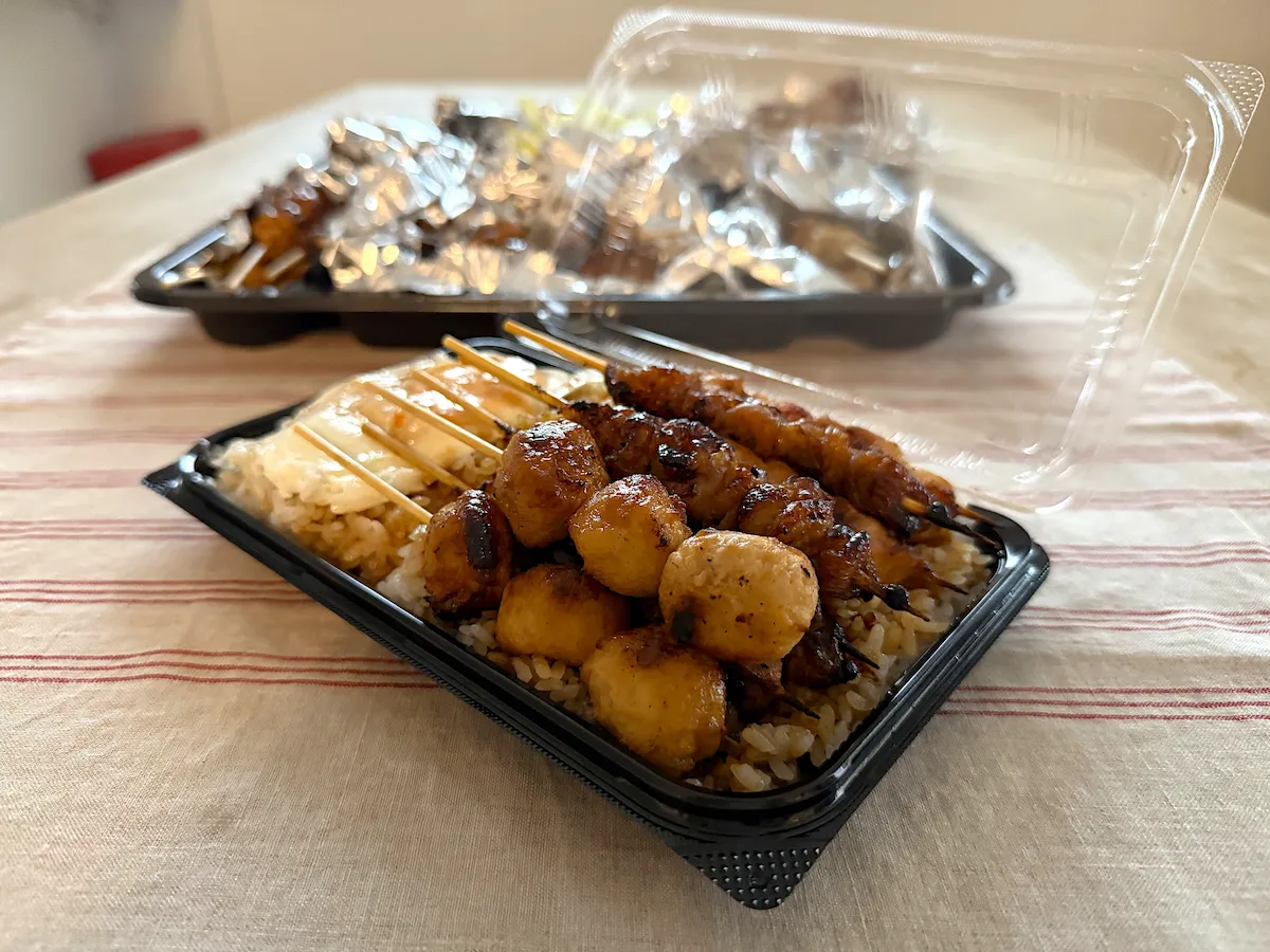 「やきとり二番」の二番まかない飯Bセット