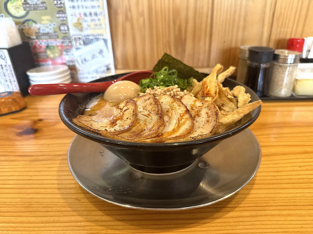 「味噌乃庄」の九州特製味噌ラーメン①