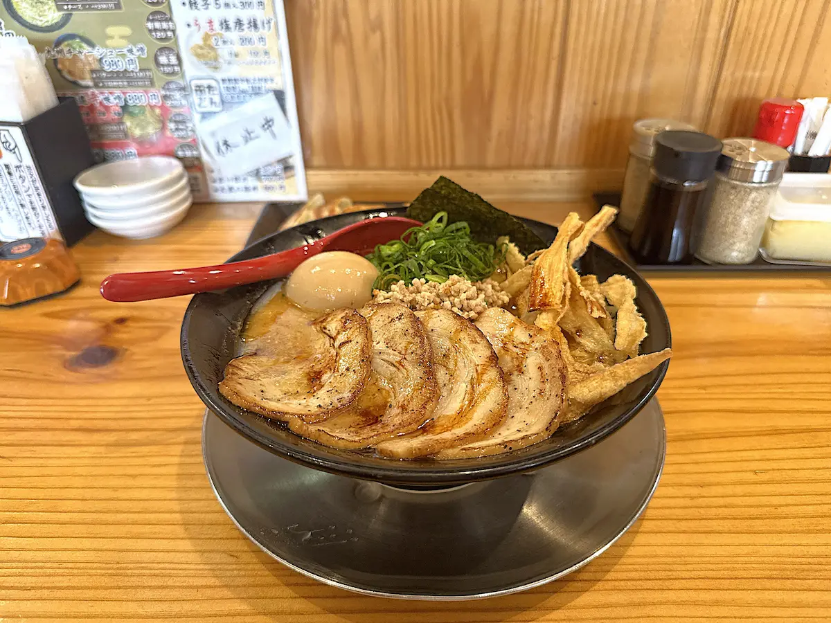 「味噌乃庄」の九州特製味噌ラーメン②