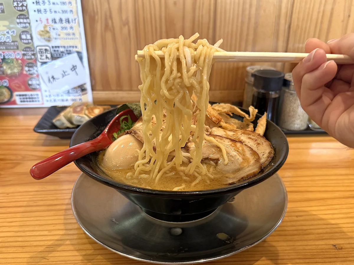 「味噌乃庄」の九州特製味噌ラーメン⑤
