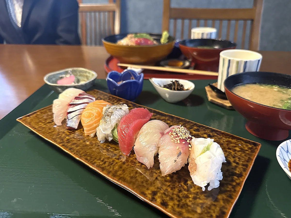 「旬彩割烹なかむら」の寿司ランチ③
