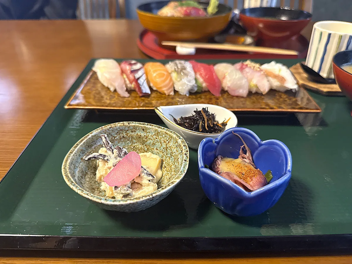 「旬彩割烹なかむら」の寿司ランチ④