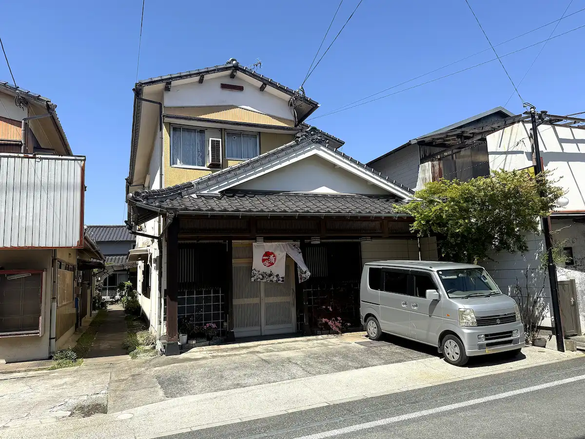 「旬彩割烹なかむら」の外観