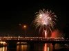 『甘木川花火大会2026』約4000発の大小の花火と仕掛花火が夜空を色鮮やかに照らす！
