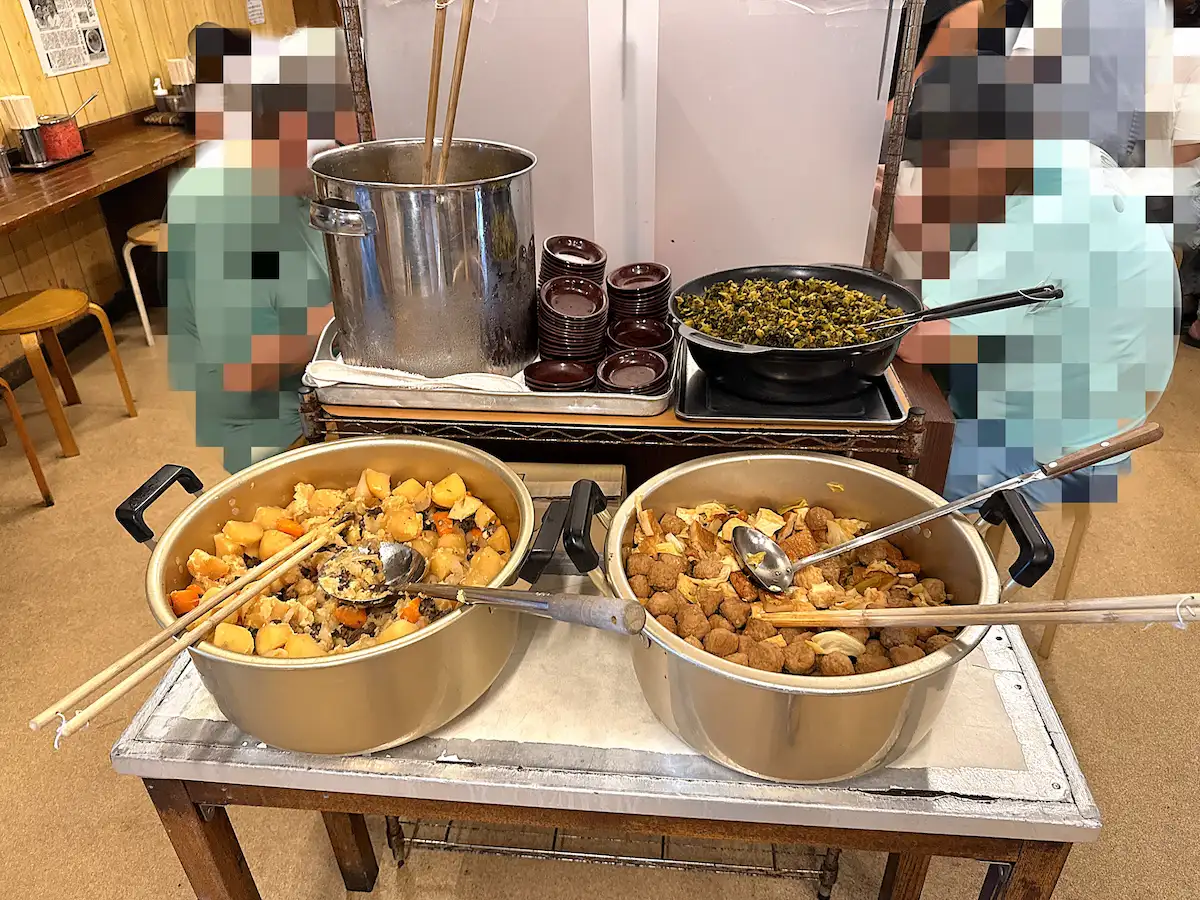 「丸星ラーメン」の総菜①