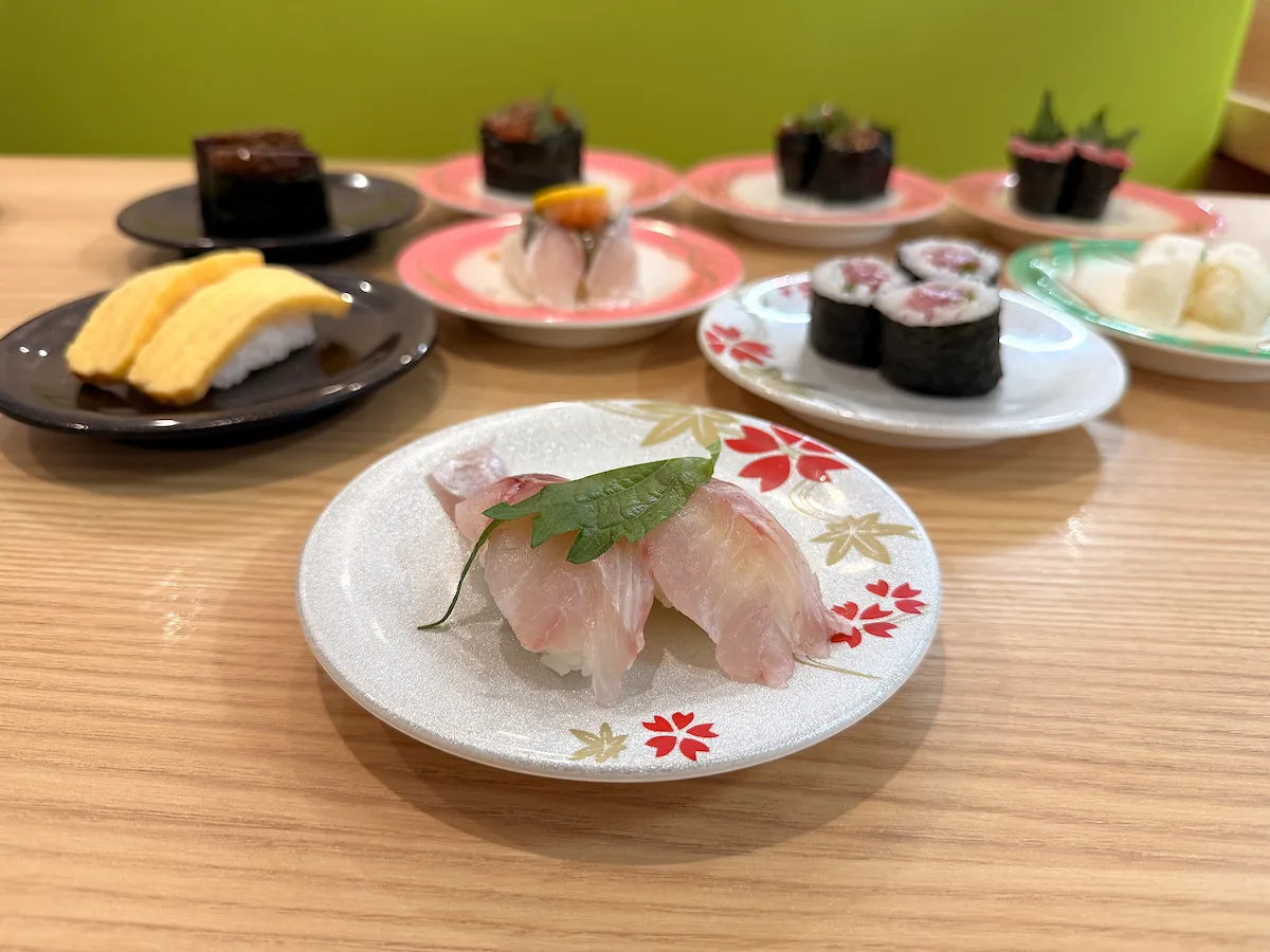 「すし一番 上津店」のいさき