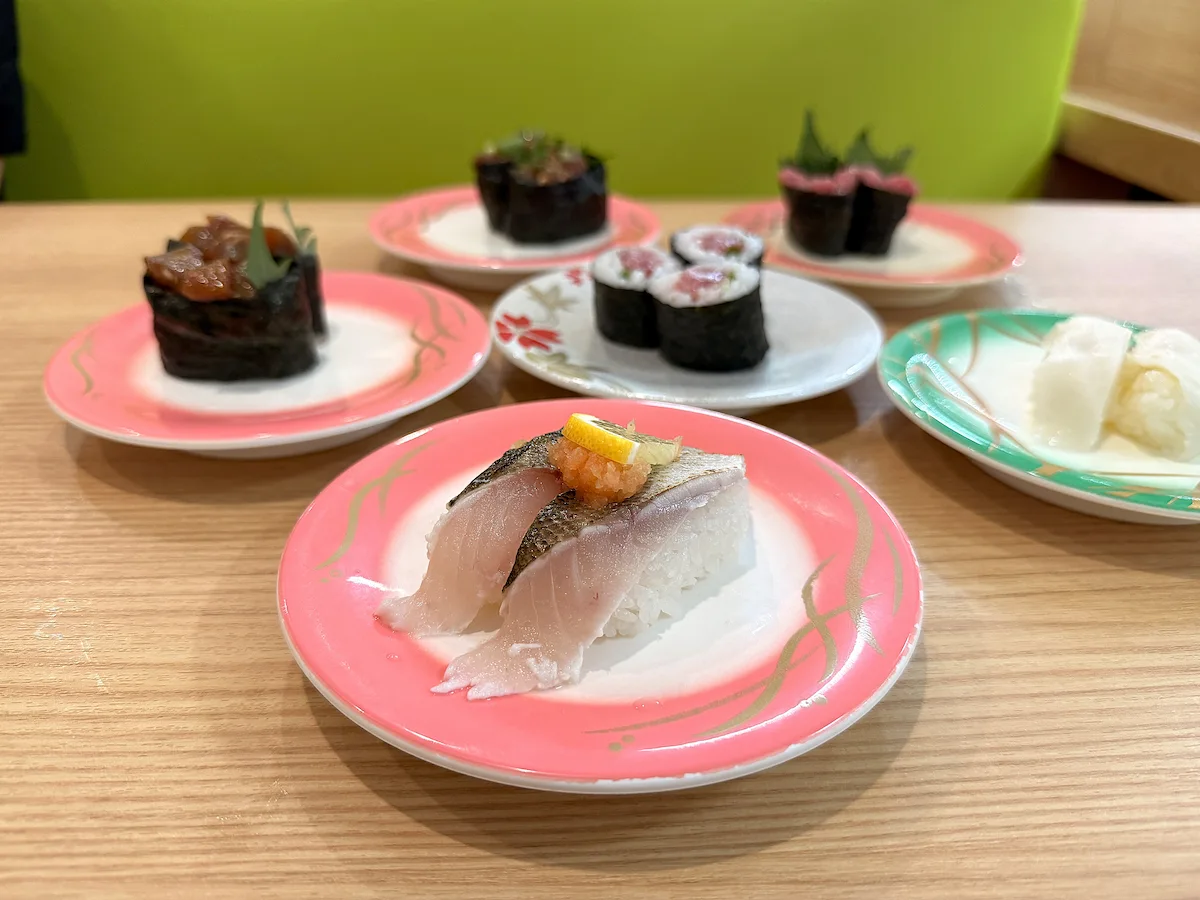 「すし一番 上津店」の炙りかます