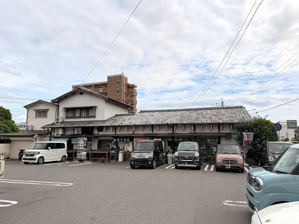 「立花うどん」の外観②