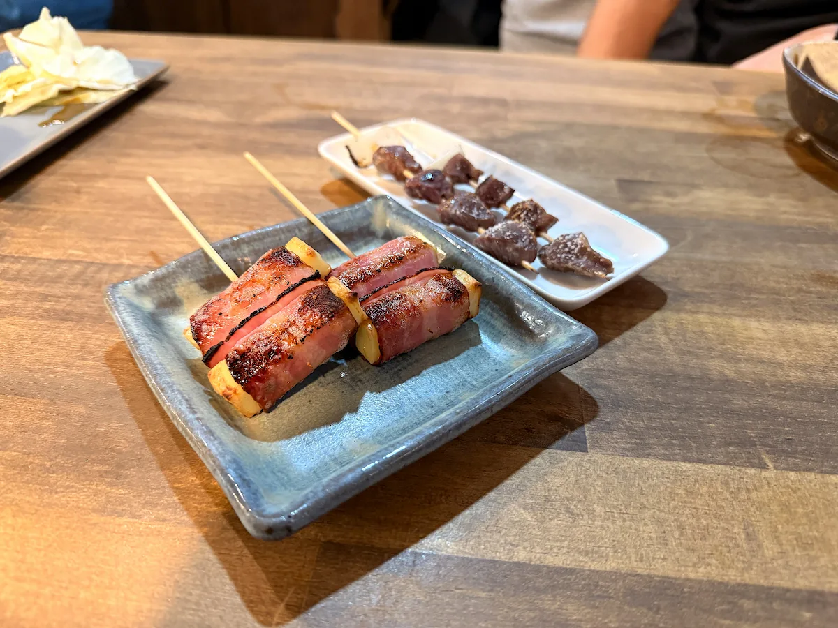 「ウッチャン家」のチーズベーコン巻